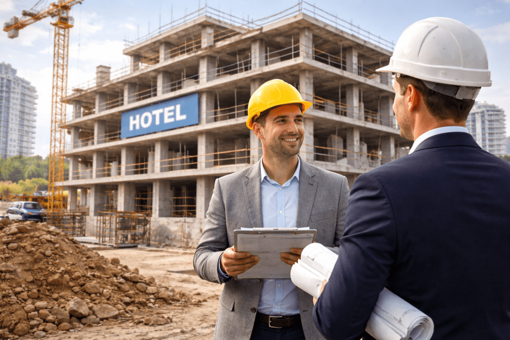 Transmisión de establecimiento hotelero